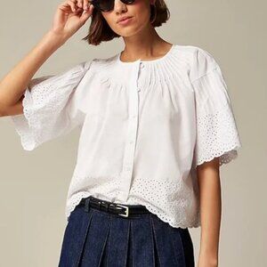 NWOT J.Crew Jolie cotton top
